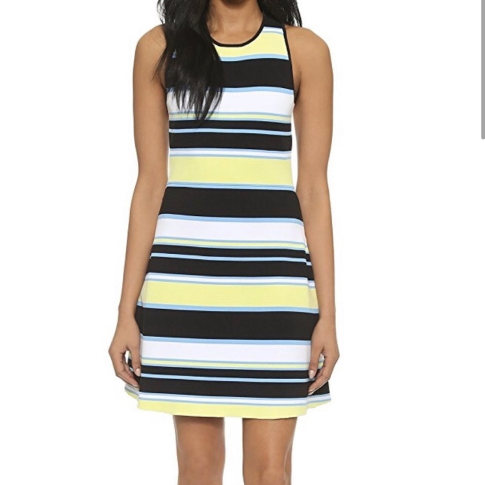 ALC Dorit Striped Racerback Dress